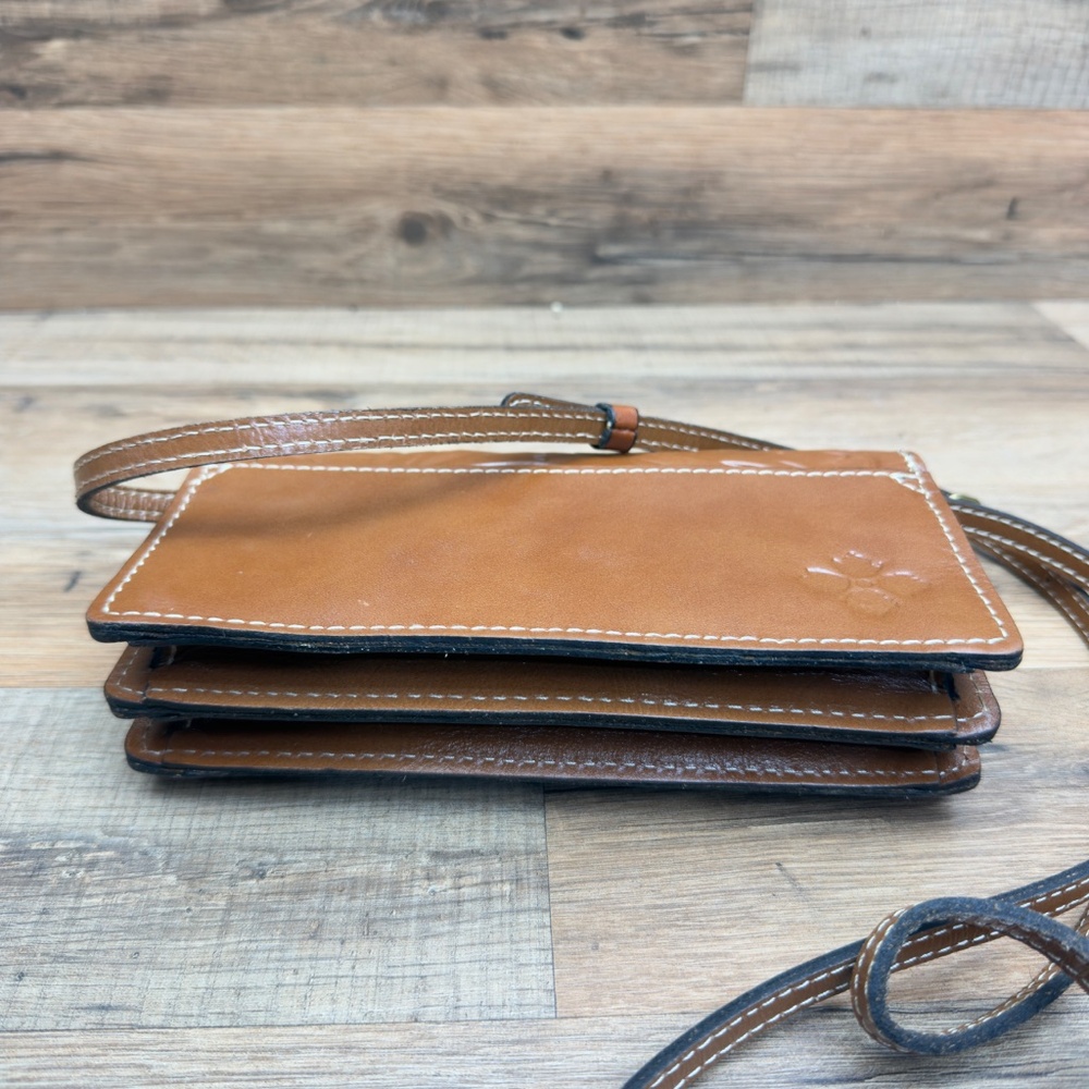 Patricia Nash Tan Embossed Crossbody Bag - Picture 3 of 8